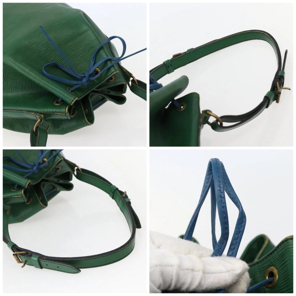 LOUIS VUITTON Epi Noe Shoulder Bag Bicolor Green Blue M44044 LV Auth 142714 - Picture 16 of 16